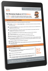 Download our No-Nonsense Guide to NoticeNinja