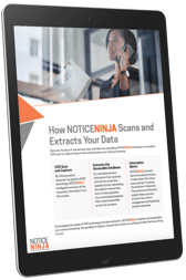 How NOTICENINJA Scans and Extracts Your Data
