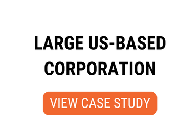 Large US-based corporation case study